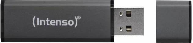 USB memorje INTENSO Alu Line 16GB USB 2.0, alumin, Anthracite