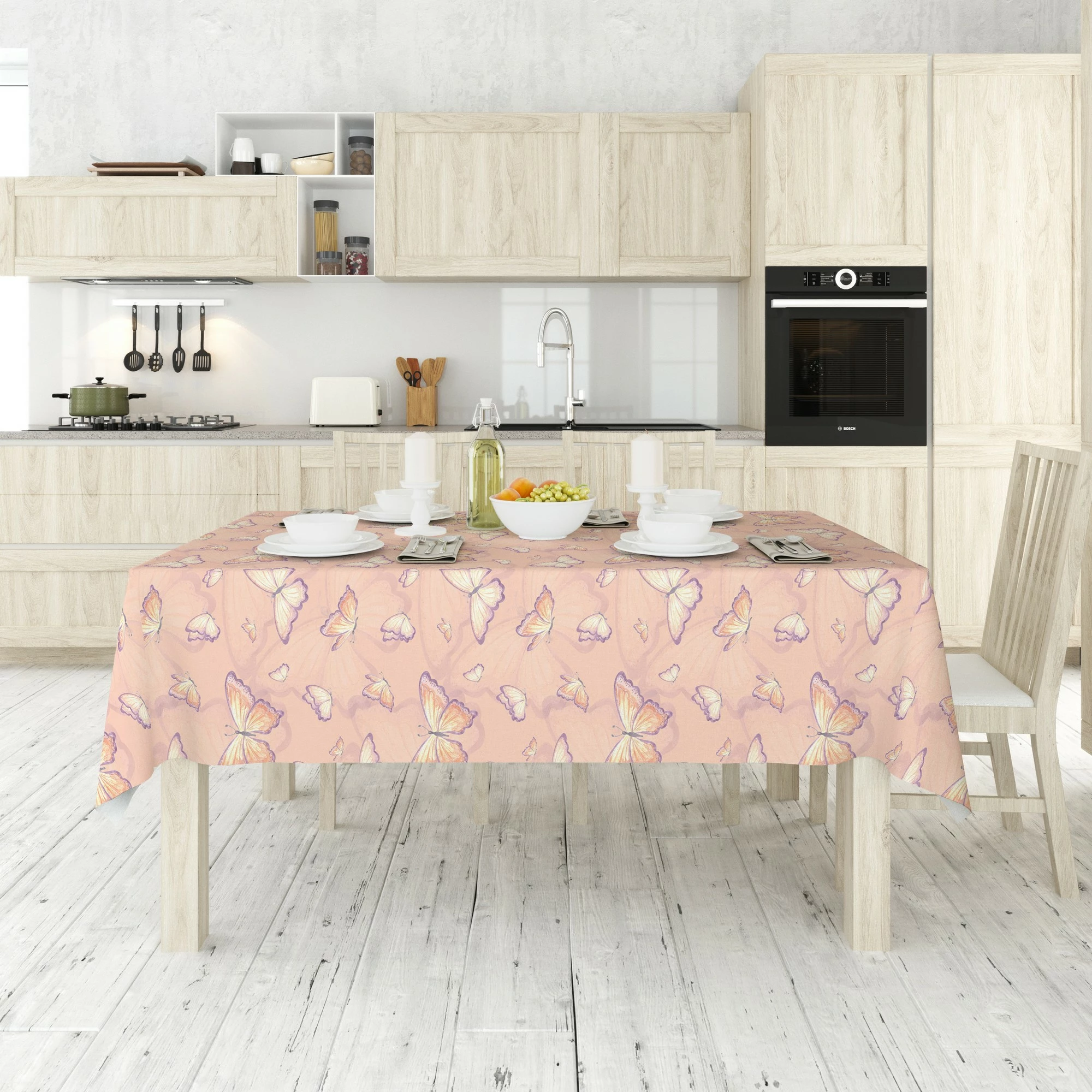 Mbulesë tavoline Hermia, Asr-tblclt25-2, 140x300cm