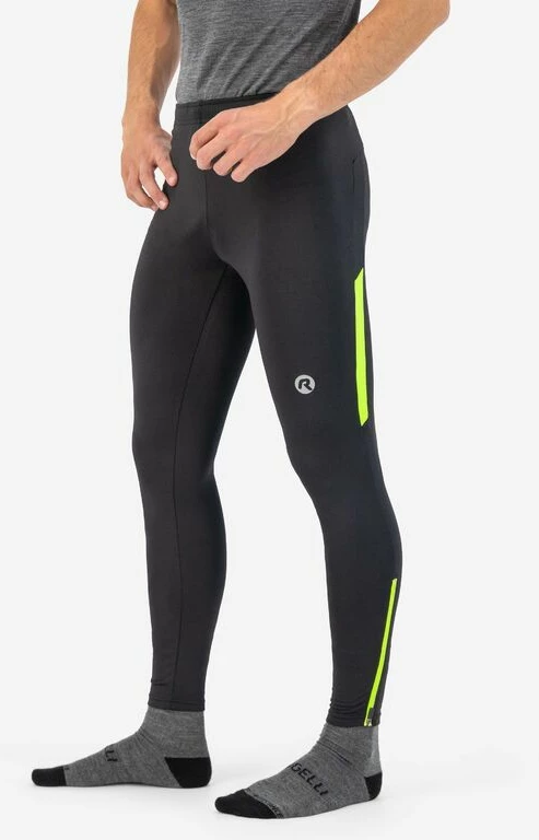 Pantallona sportive Yakimasport, të zeza-fluoreshente