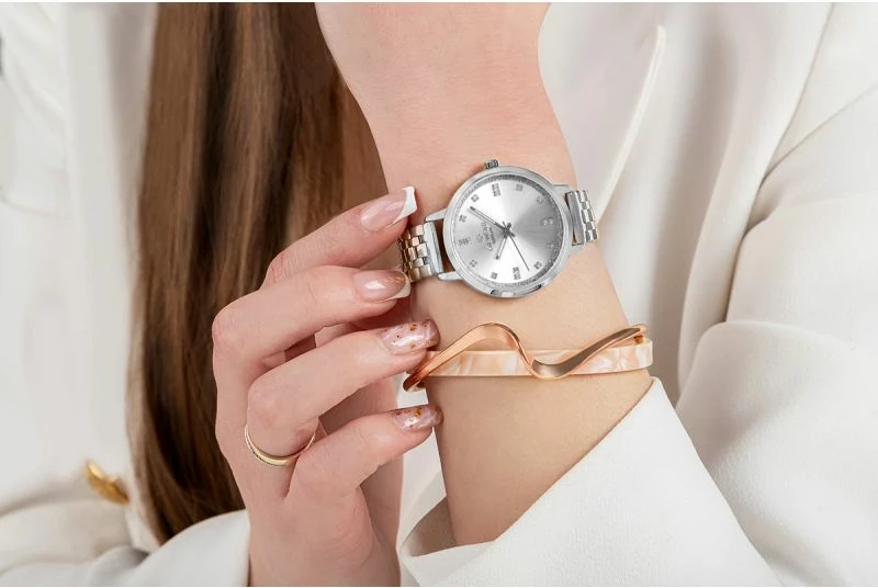 Orë dore femrash Giewont GW7370-B1, argjend