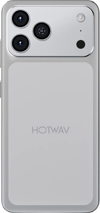 Celular HOTWAV A17 Pro Max 4GB/128GB 6.75\" 120Hz 5160mAh, argjendtë