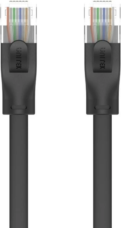 Kabllo Ethernet UNITEK Cat 6 UTP RJ45, e zezë