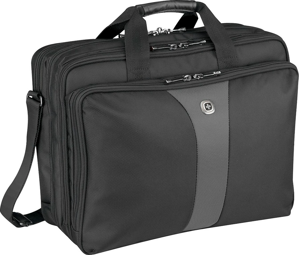 Çantë laptopi Wenger (SwissGear) Legacy 17", për laptop deri 17", 992 g, e zezë/gri