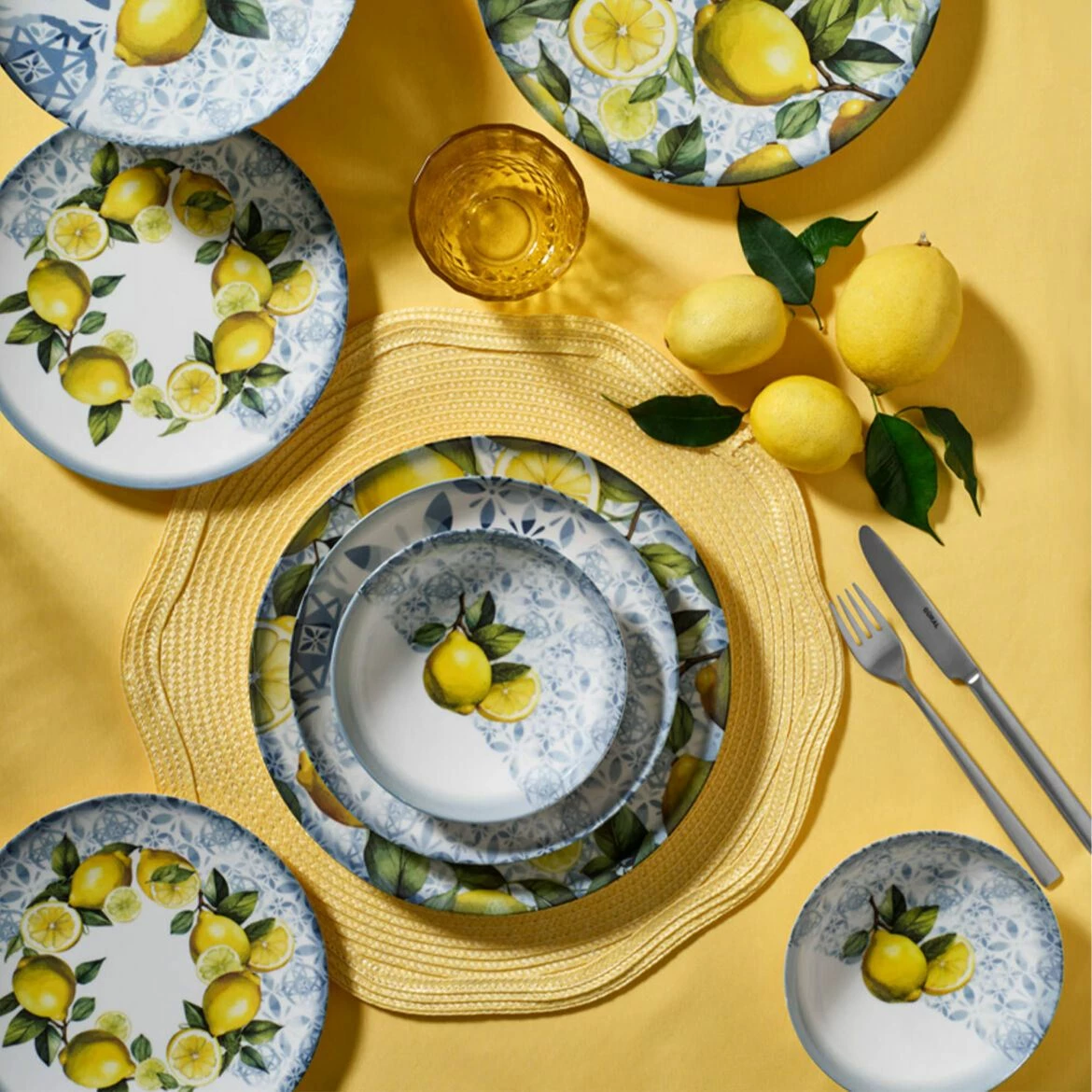 Set enësh për drekë (24 copë), Hermia Concept, GBSATN24KY4E41963