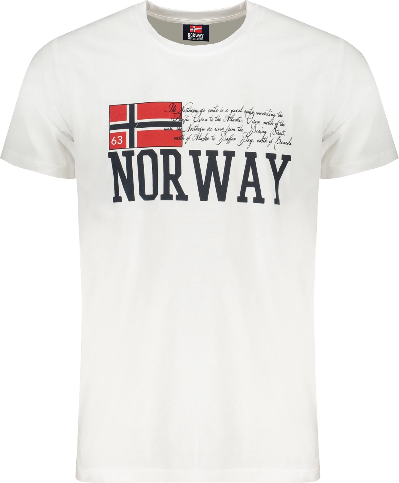 Maicë për meshkuj NORWAY 1963, e bardhë