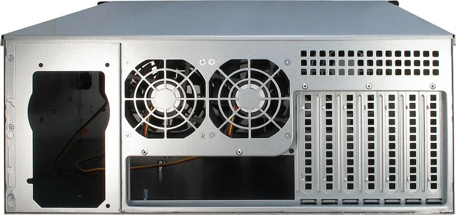 Kasë serveri Inter-Tech IPC STORAGE 4U-4410, 4U Rack 19", çelik, e zezë