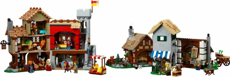 Set LEGO Icons, Medieval Town Square