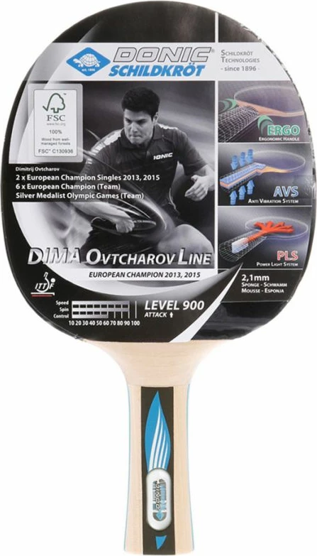 Raketë Ping Pongu Donic Ovtcharov 900