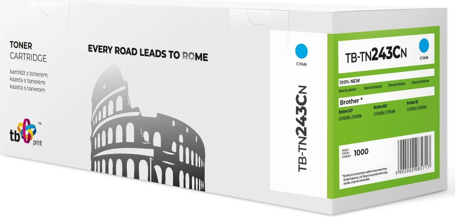 Toner TB Print TB-TN243CN për Brother, Cyan