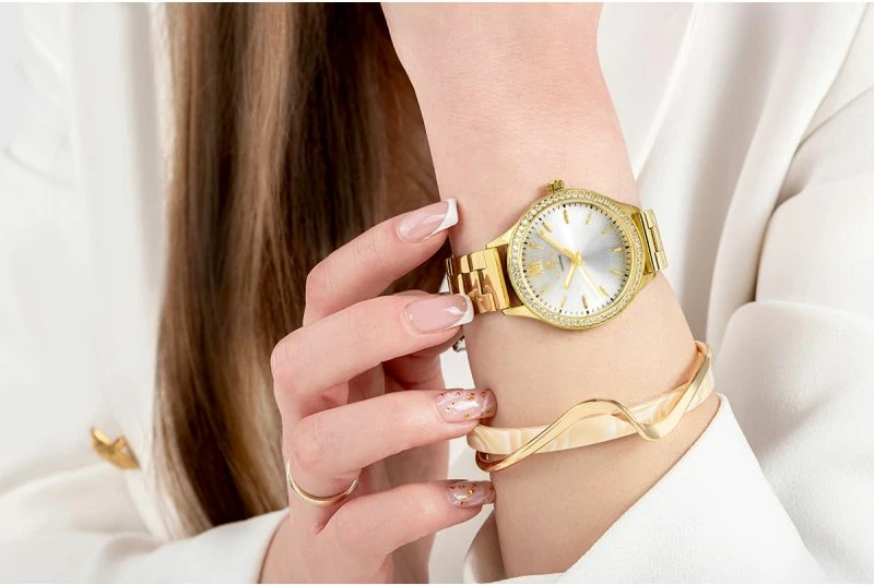Orë dore femrash Giewont GW1140-B2, gold silver