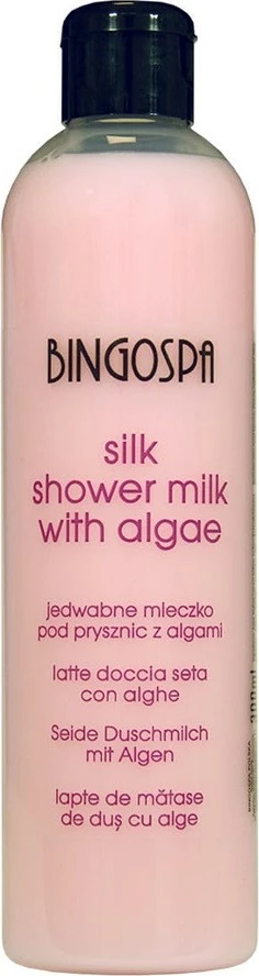 Xhel dushi për femra BingoSpa Silk me alga, 300ml