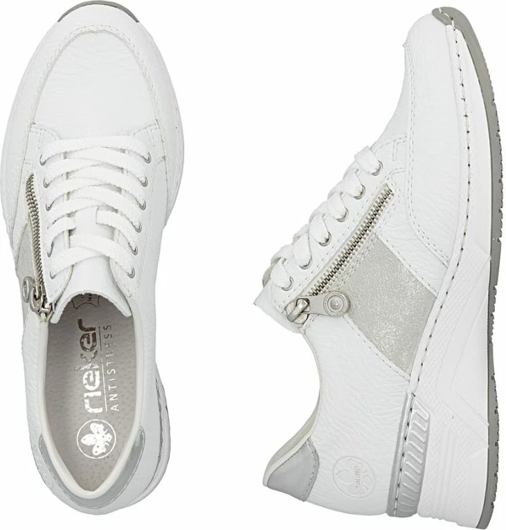 Atlete femra Rieker N4322-80, të bardha