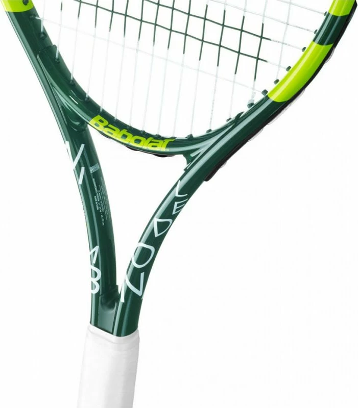 Raketë tenisi Babolat Wimbledon për meshkuj dhe femra, e gjelbër