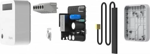 Switch relé Aqara T1 SSM-U01 / AU001GLW01 Zigbee 3.0 me tel neutral, 10A 2300W, i bardhë