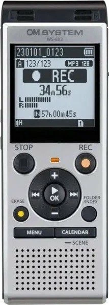 Regjistrues zëri Olympus WS-882 4GB stereo, argjendtë