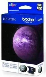 Kartrixh boje Brother LC-1220BK, 300 faqe, e zezë, paketim 1 copë