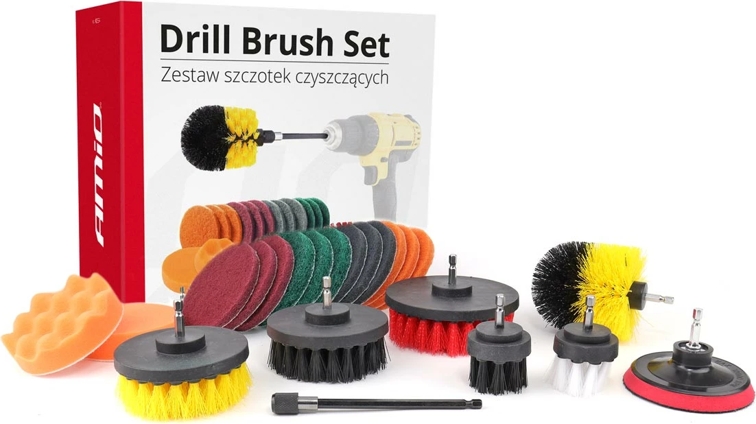 Set furçash për drill – 22 copë