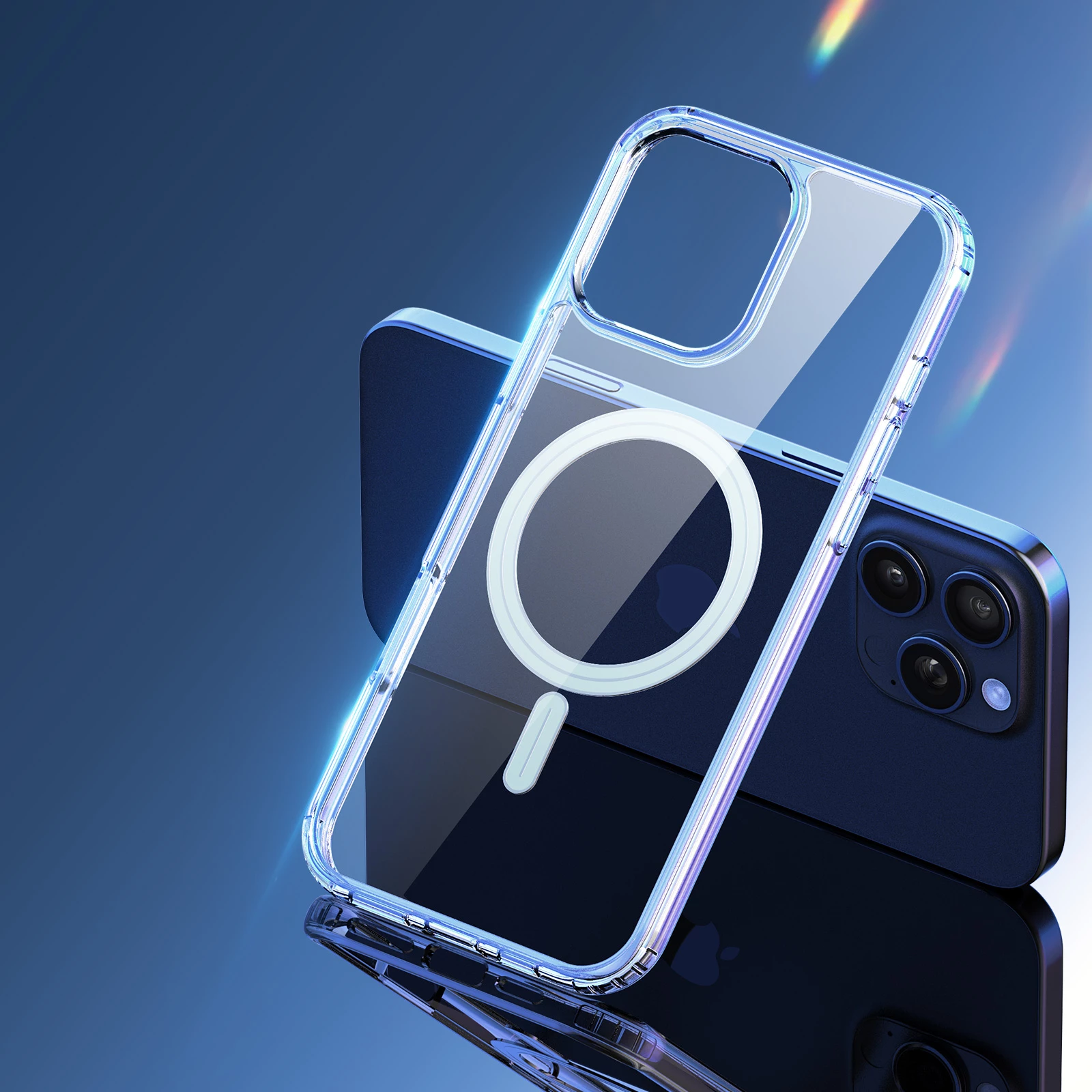 Mbështjellës Dux Ducis Clin Mag për iPhone 16 Pro Max, MagSafe, transparent