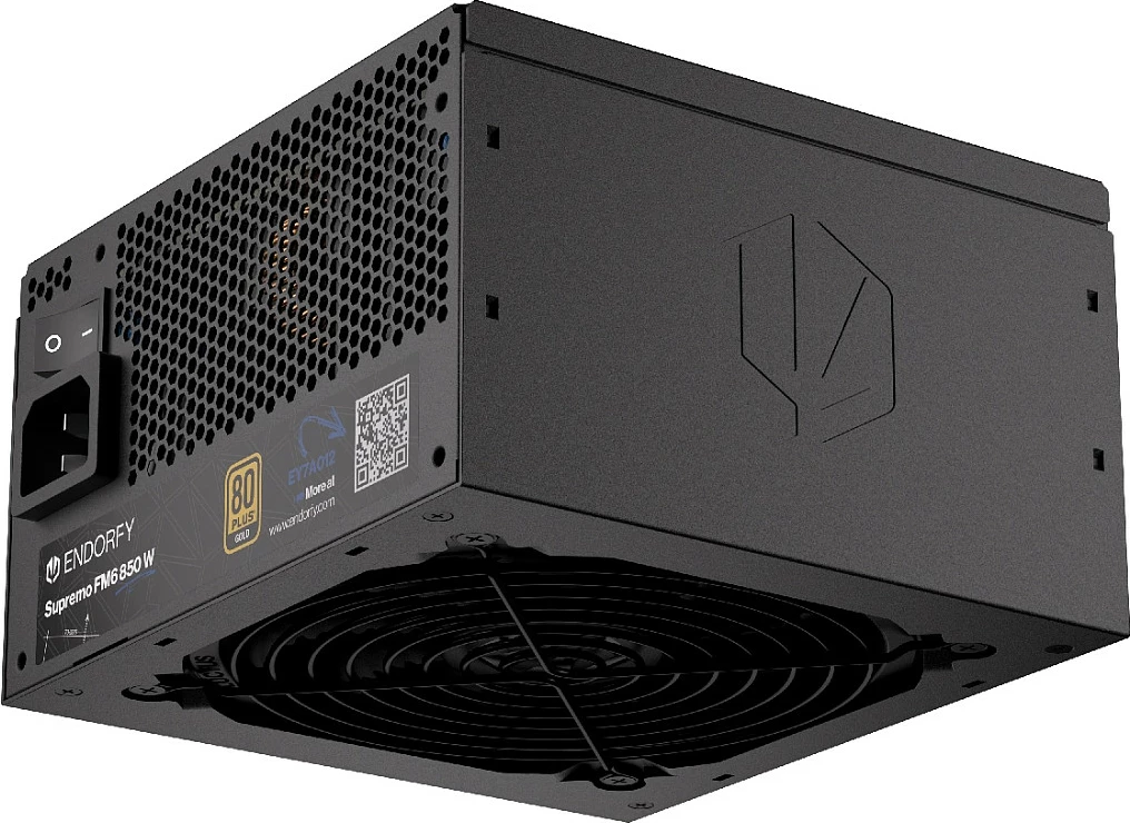 Furnizues rryme Endorfy Supremo FM6, 850W, 80 PLUS Gold, Fully Modular, ATX 3.1, i zi