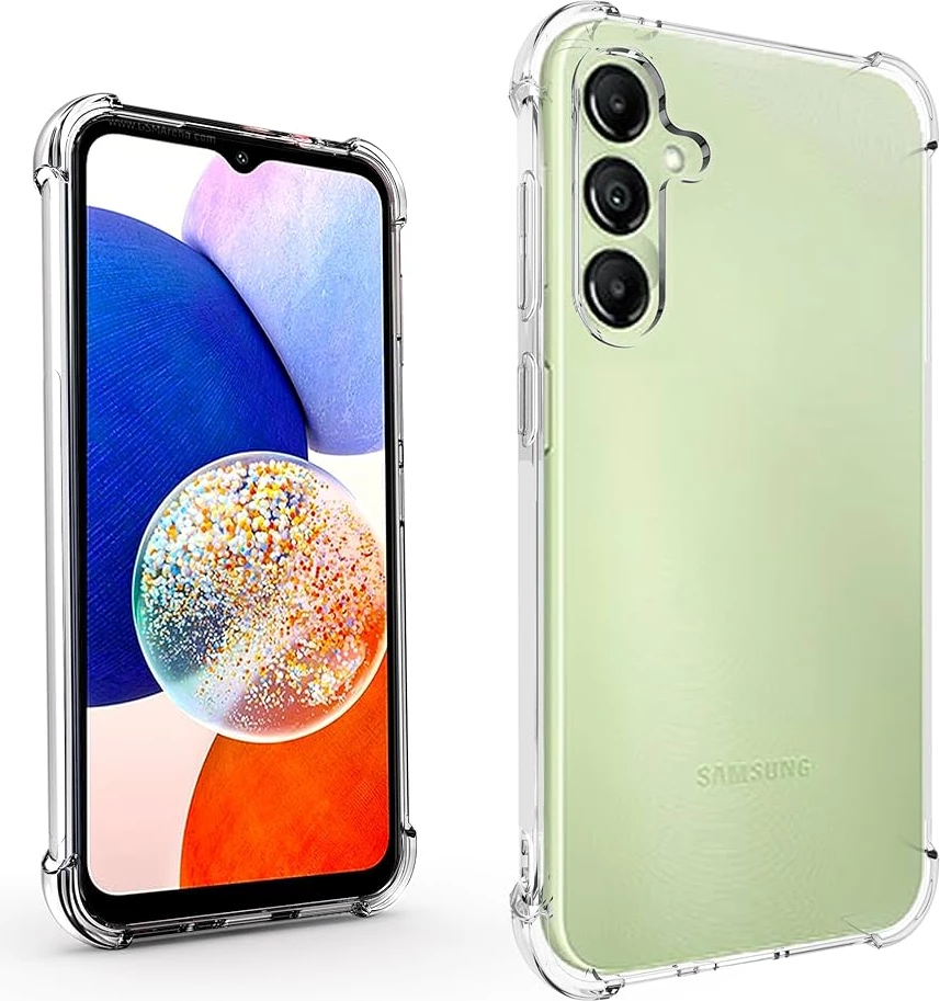 Mbështjellës silikoni antishok ONASI për Samsung Galaxy A16, transparent