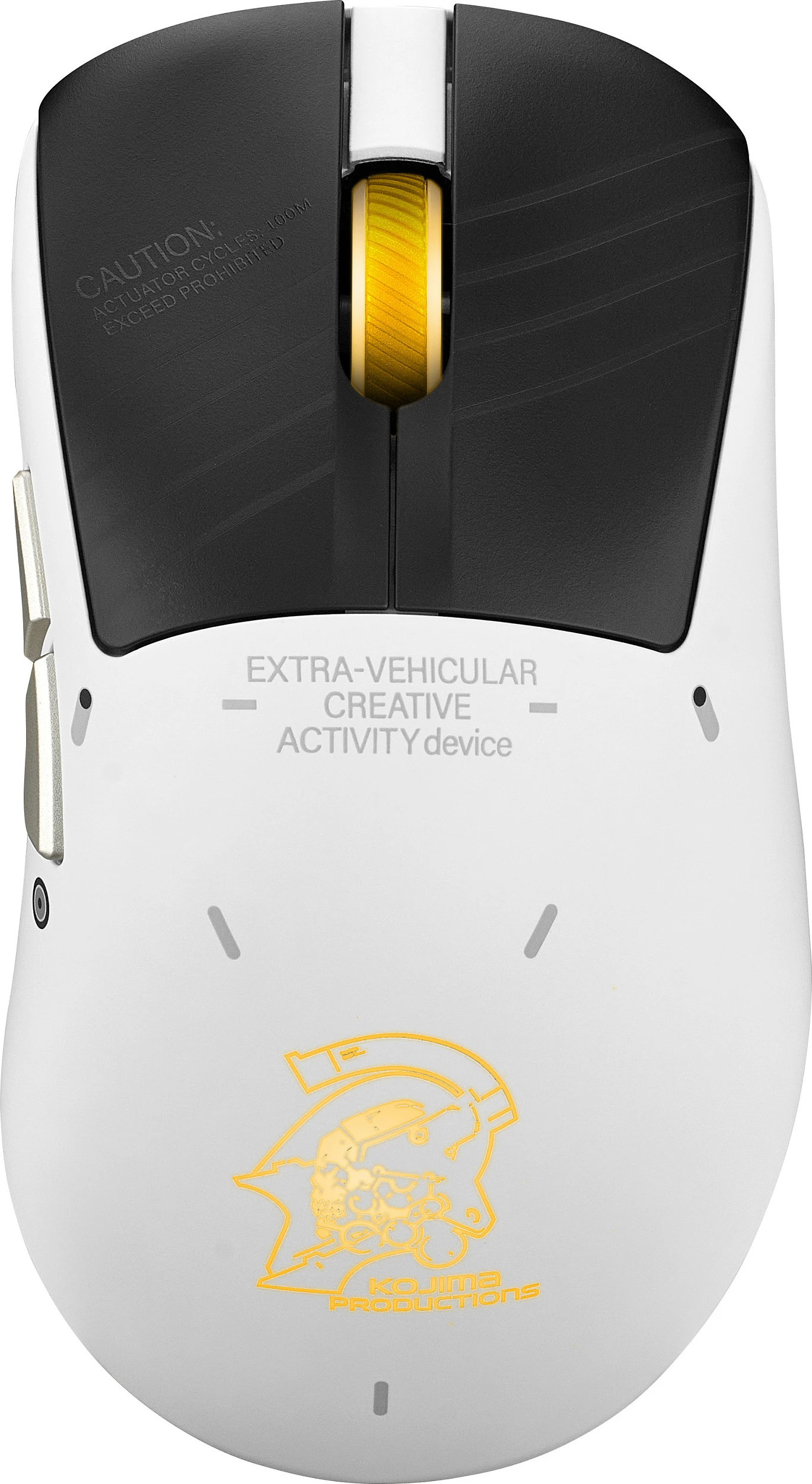 Maus gaming ASUS ROG Keris II Origin-KJP, 42000 DPI, 8000 Hz, wireless/wired, RGB, i bardhë