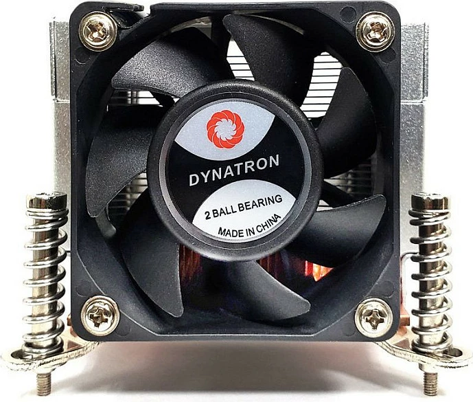 Ftohës procesori Inter-Tech Q-5, 6 cm, LGA 1700, alumini/bakër, zi/argjend