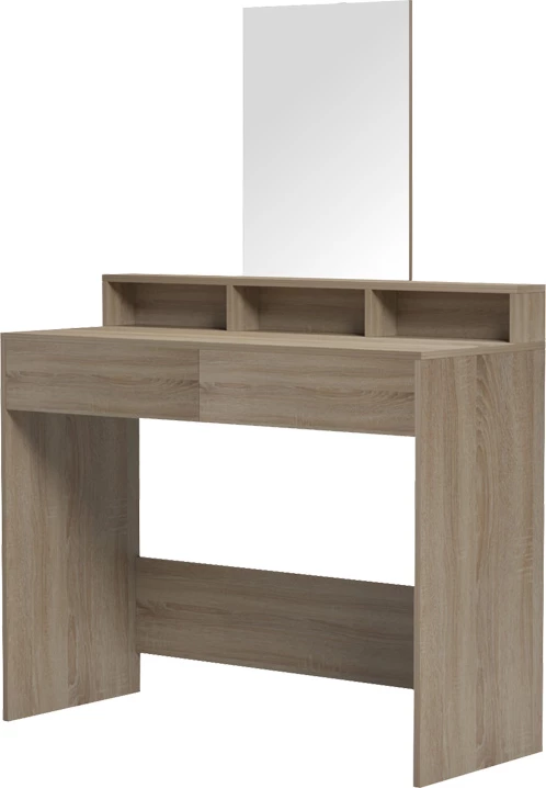 Tavolinë grimimi Frentsel, ngjyrë sonoma, 100x40x140cm