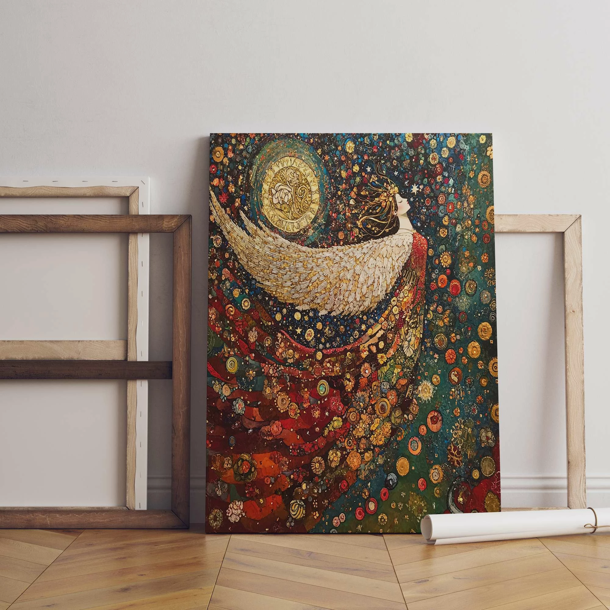 Pikturë dekorative në kanavacë, shumëngjyrëshe, Wallity, Hm_Cnvs26-9, 50x70cm