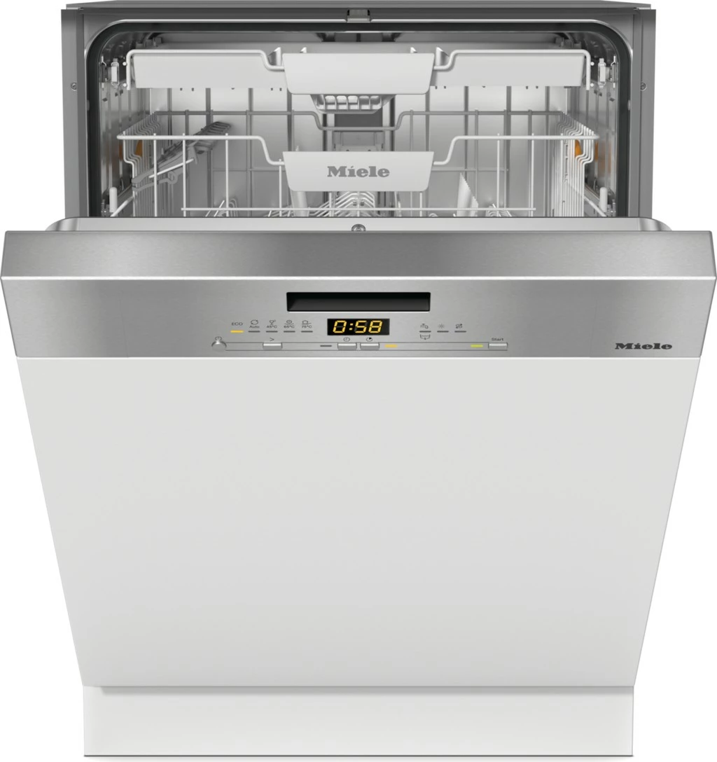 Enëlarëse e integrueshme pjesërisht Miele G 5611 SCi Active, 14 komplete, Inox CleanSteel