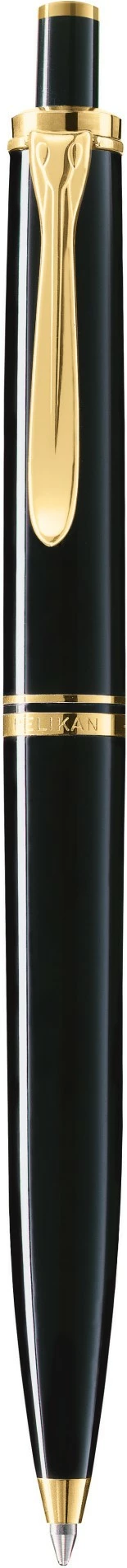 Stilolaps Pelikan K400, klip, ngjyrë e zezë/ari