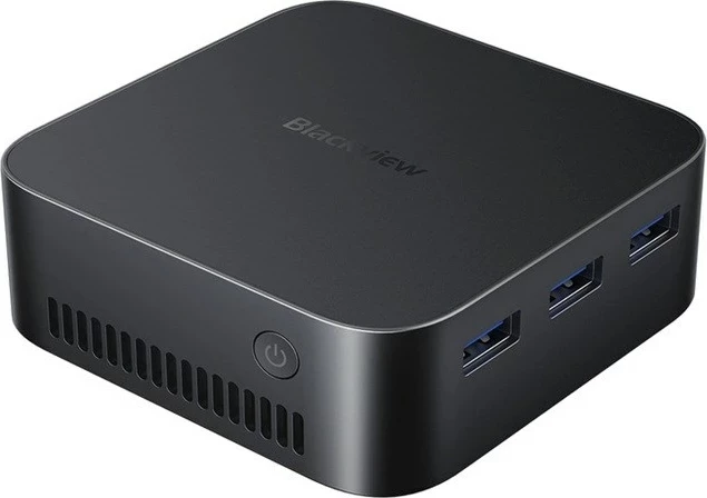 Kasë mini PC Blackview MP80, Intel N95, 16GB RAM, 512GB SSD, Windows 11 Pro, e zezë