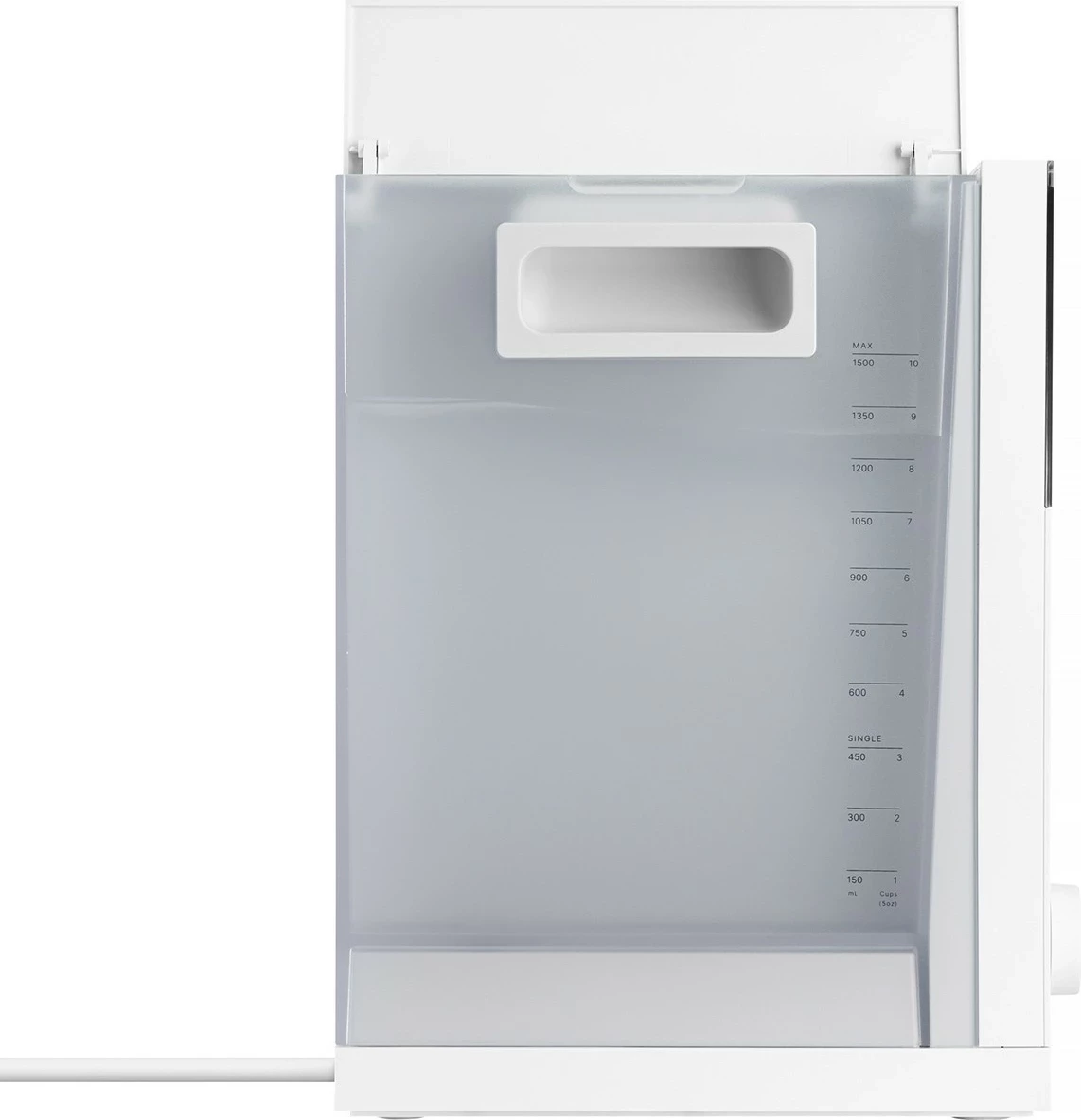 Aparat kafeje drip Fellow Aiden, 10 filxhana, Wi-Fi, ekran ngjyrë, i bardhë mat