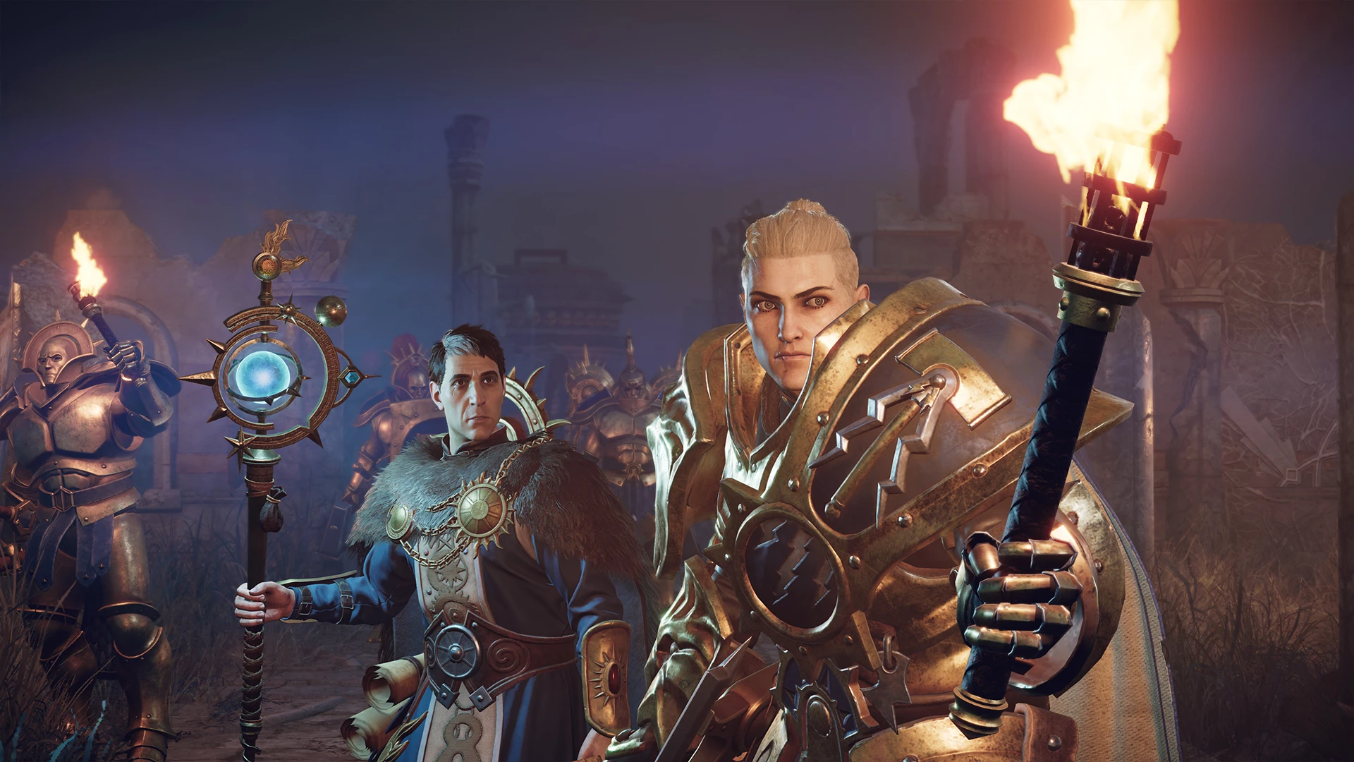 Video lojë Fireshine Games Warhammer Age of Sigmar: Realms of Ruin për Xbox Series X, PEGI 16, me Hero DLC 1 & 2
