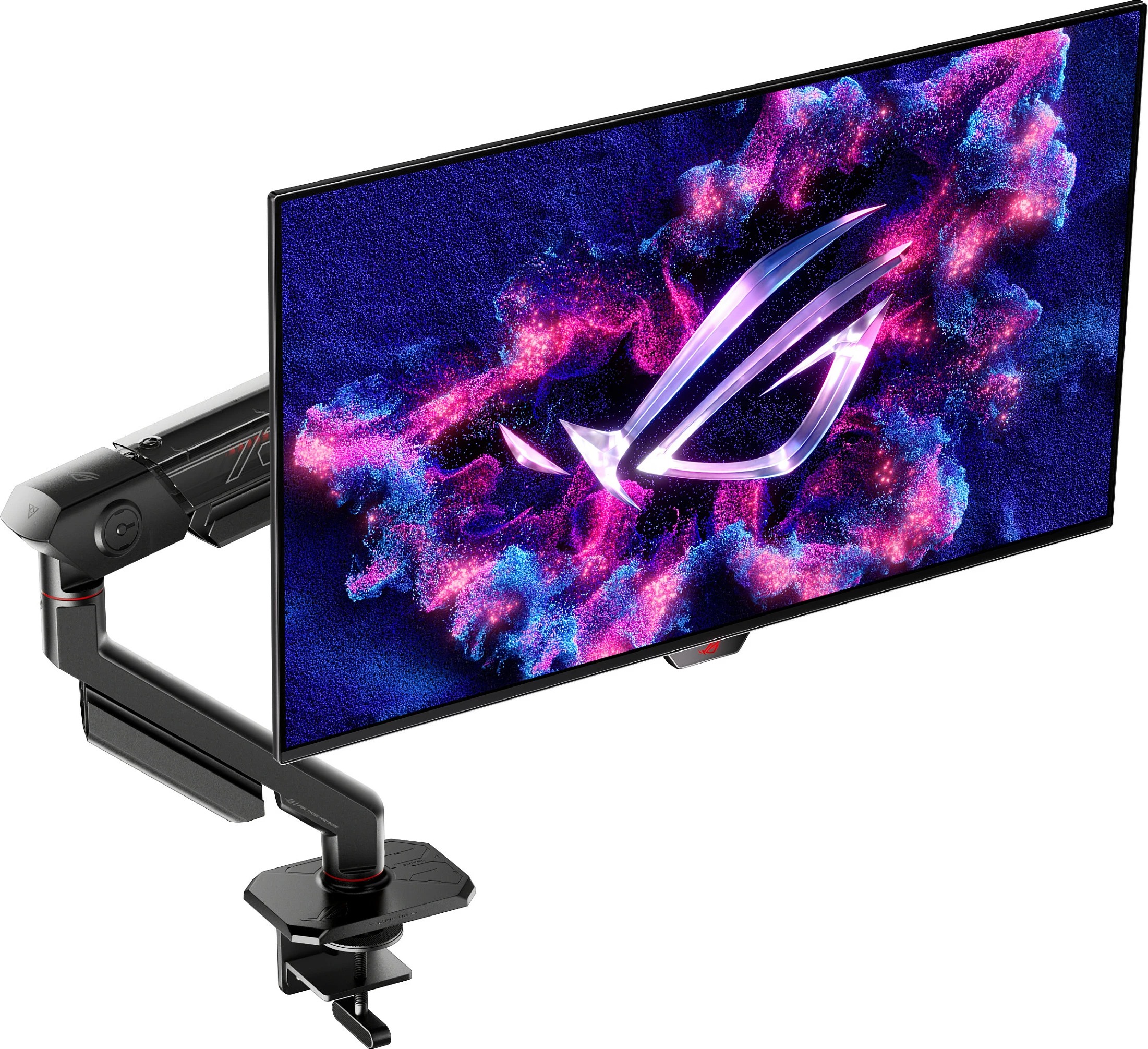 Mbajtëse monitori ASUS ROG Ergo AAS01R, VESA 100x100, deri 49", 13.5 kg, e zezë