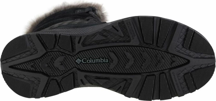 Këpucë të larta Columbia për femra, të zeza [Madhësia: 38]