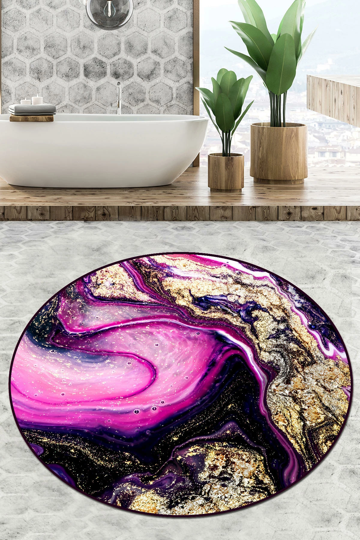 Tapet banjoje antibakterial, Mijölnir, Pastry Djt, shumëngjyrësh, 100 cm