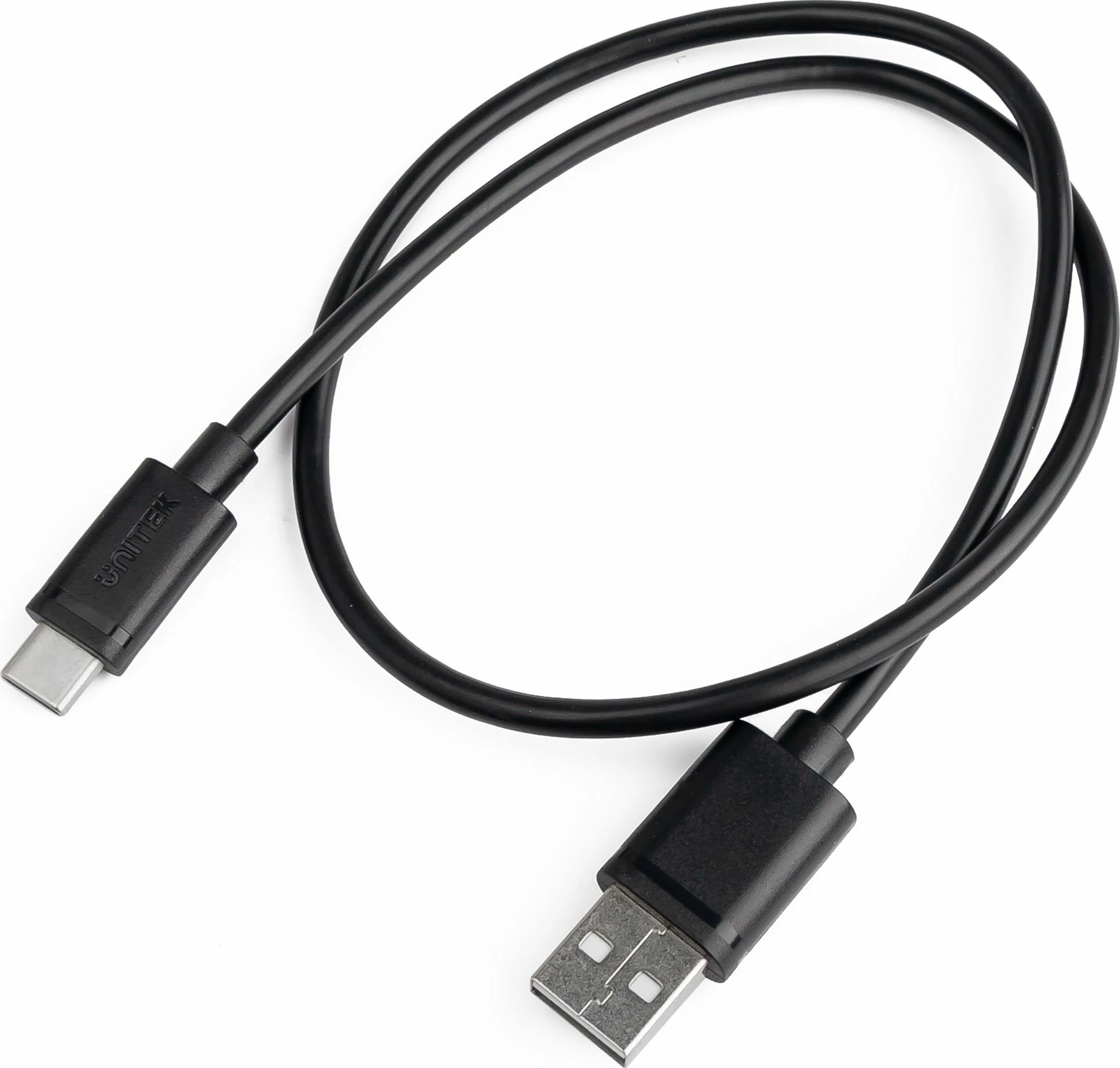 Kabllo USB Unitek Y-C481BK USB-A në USB-C 0.5 m, e zezë