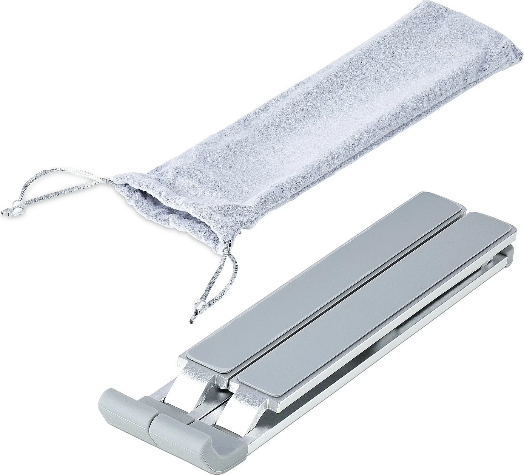 Mbajtëse laptopi StarTech Foldable Laptop Riser Stand, alumin, rregullim këndi 15-84°, deri 10 kg, Silver