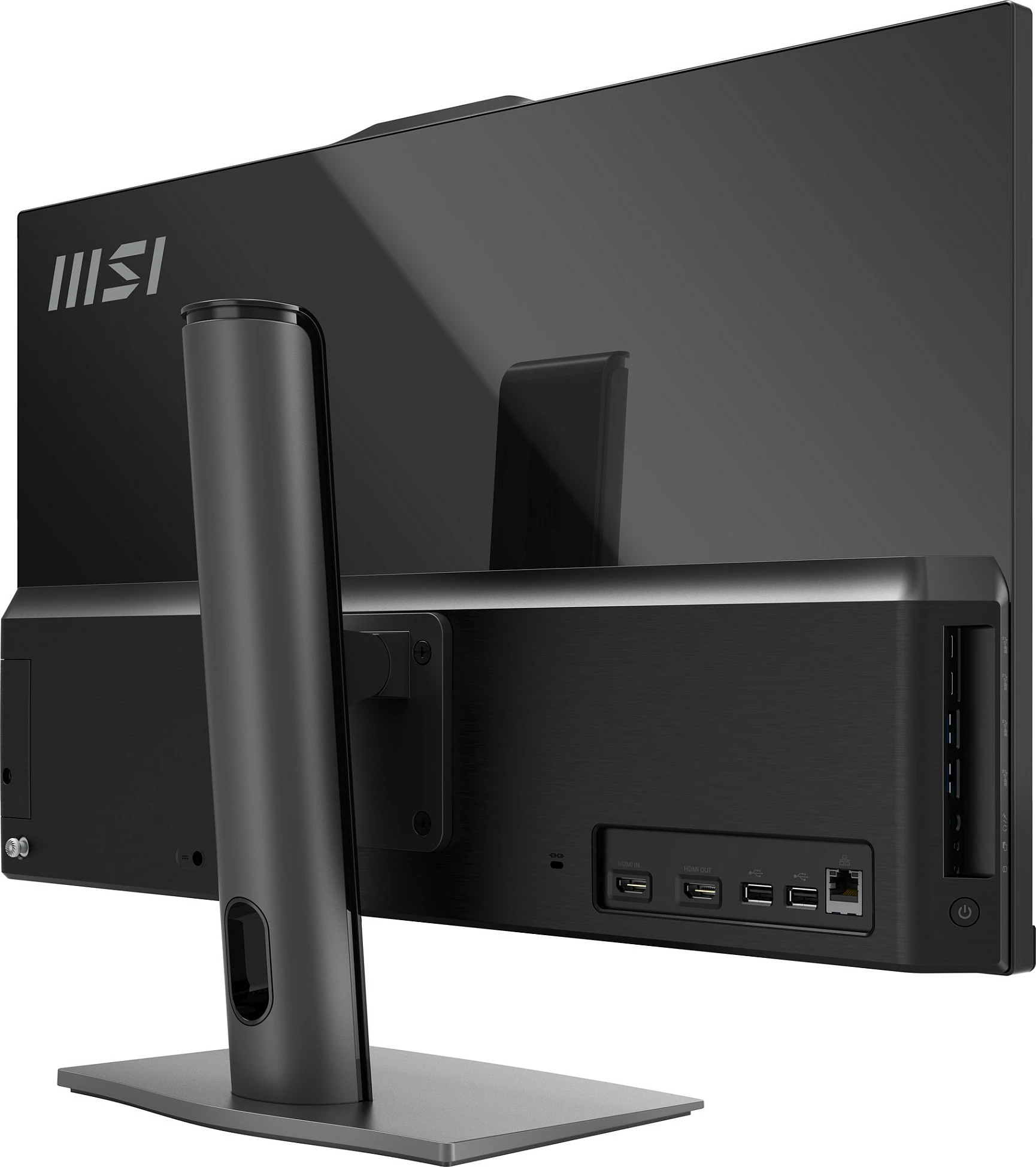 Kompjuter All-in-One MSI Modern AM242P 1M-1848AT, 23.8" Full HD, Intel Core 3, 8GB RAM, 256GB SSD, Windows 11 Pro, e zezë
