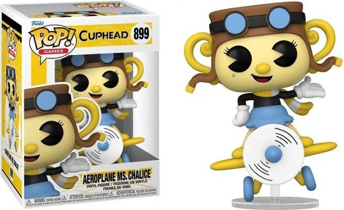 Figurinë koleksionuese Funko POP! Games Cuphead Aeroplane Chalice