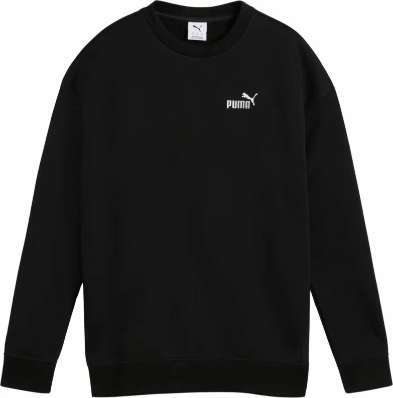 Duks për femra Puma ESS Small No. 11 Logo Relaxed Crew 684975 01, i zi