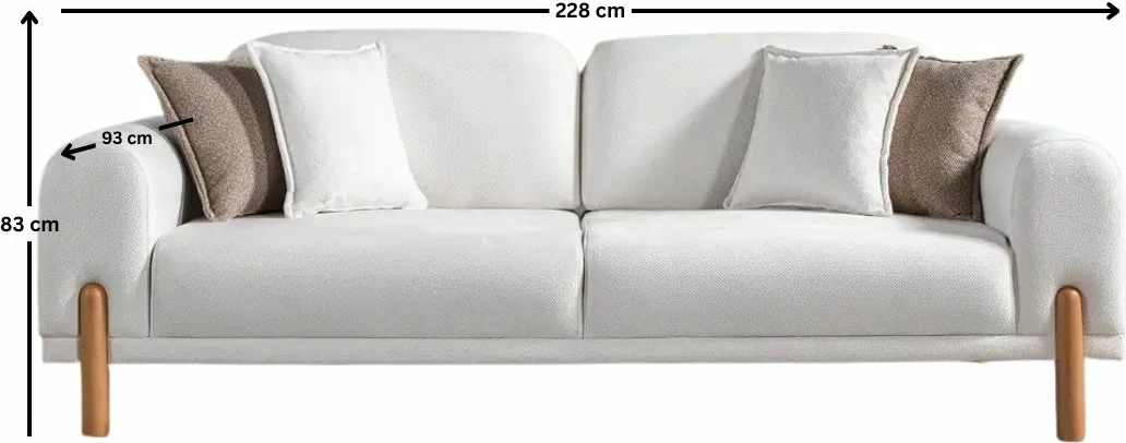 Krevat-sofa treshe, Class Bohem, krem, Atelier del Sofa