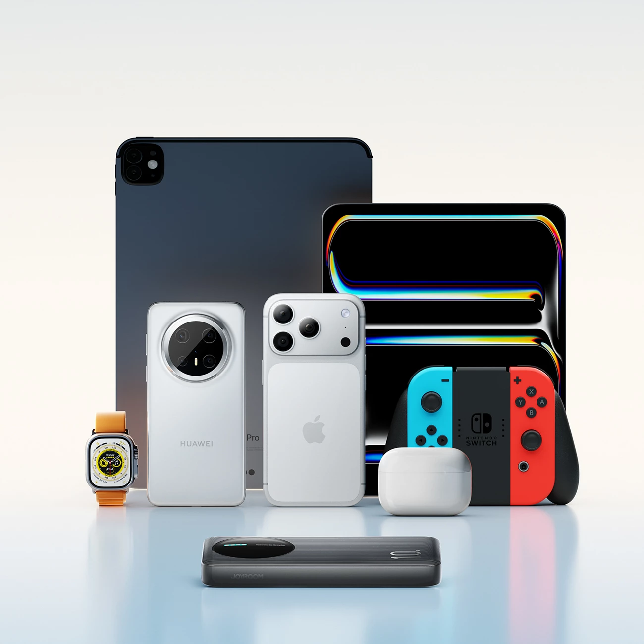 Powerbank Joyroom JR-PBF12 Pro 10000mAh 22.5W 2x USB-A + 1x USB-C me display digjital, i zi