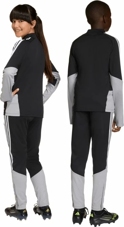Pantallona sportive për fëmijë adidas, të zeza [Madhësia: 164 cm]