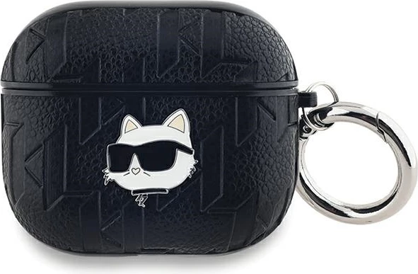 Mbështjellës Karl Lagerfeld Choupette Head për AirPods 3, i zi
