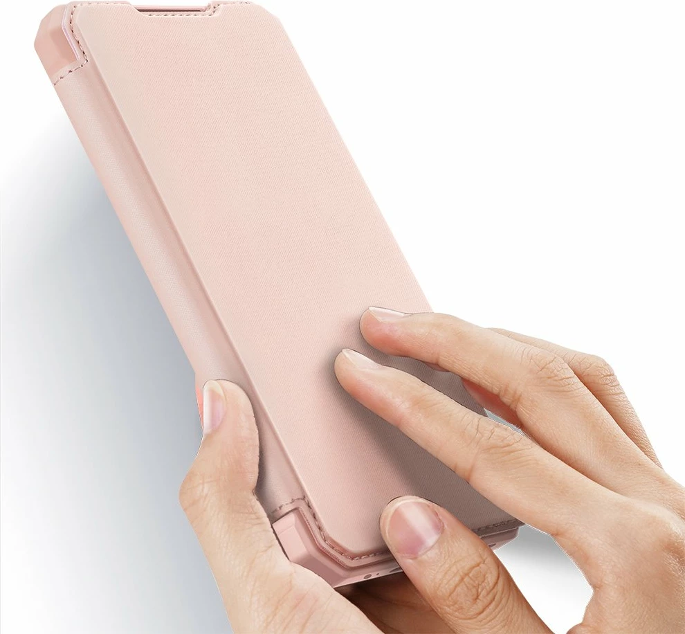 Mbështjellës Dux Ducis Skin X Bookcase për Samsung Galaxy A72 4G, Rozë