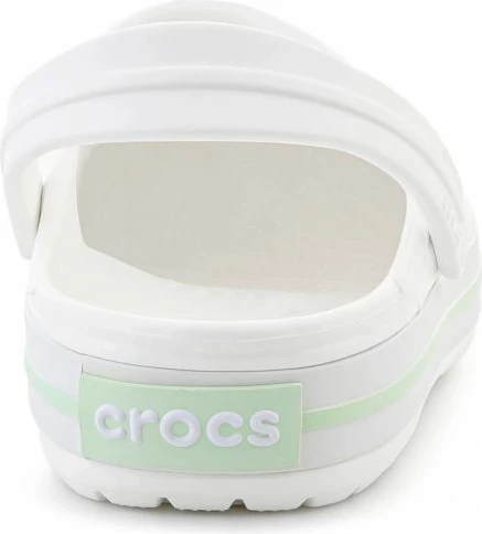 Këpucë Crocs Crocband 11016-1YL, të bardha/jeshile