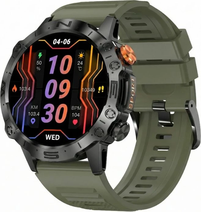 Smartwatch Gravity GT20-7, i zi, 2 rripa
