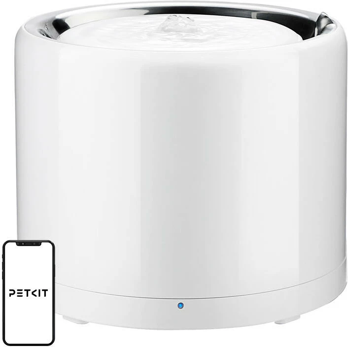 Burim uji për kafshë shtëpiake PetKit Eversweet Wireless SUS304, 1.8 L, i bardhë