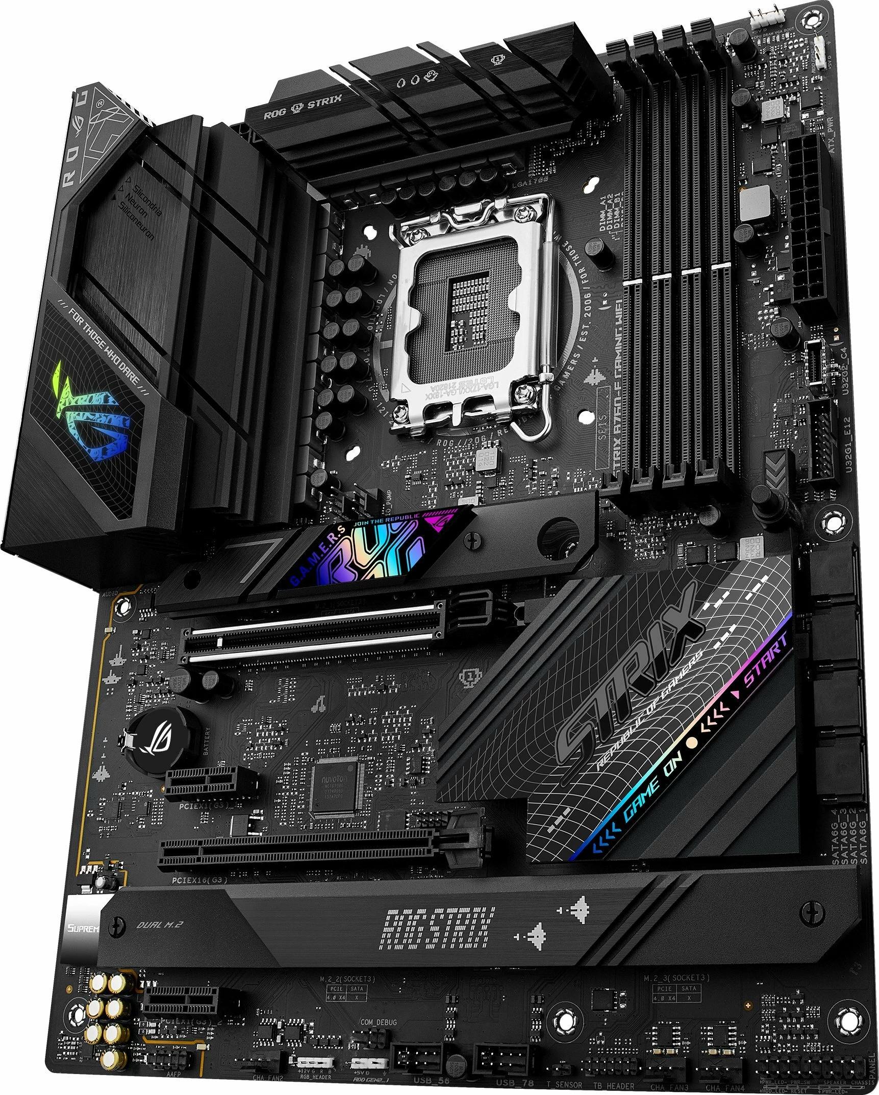 Pllakë amë Asus ROG Strix B760-F Gaming WiFi, ATX, DDR5, PCIe 5.0
